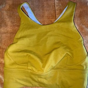 lululemon high neck long line wunder train bra